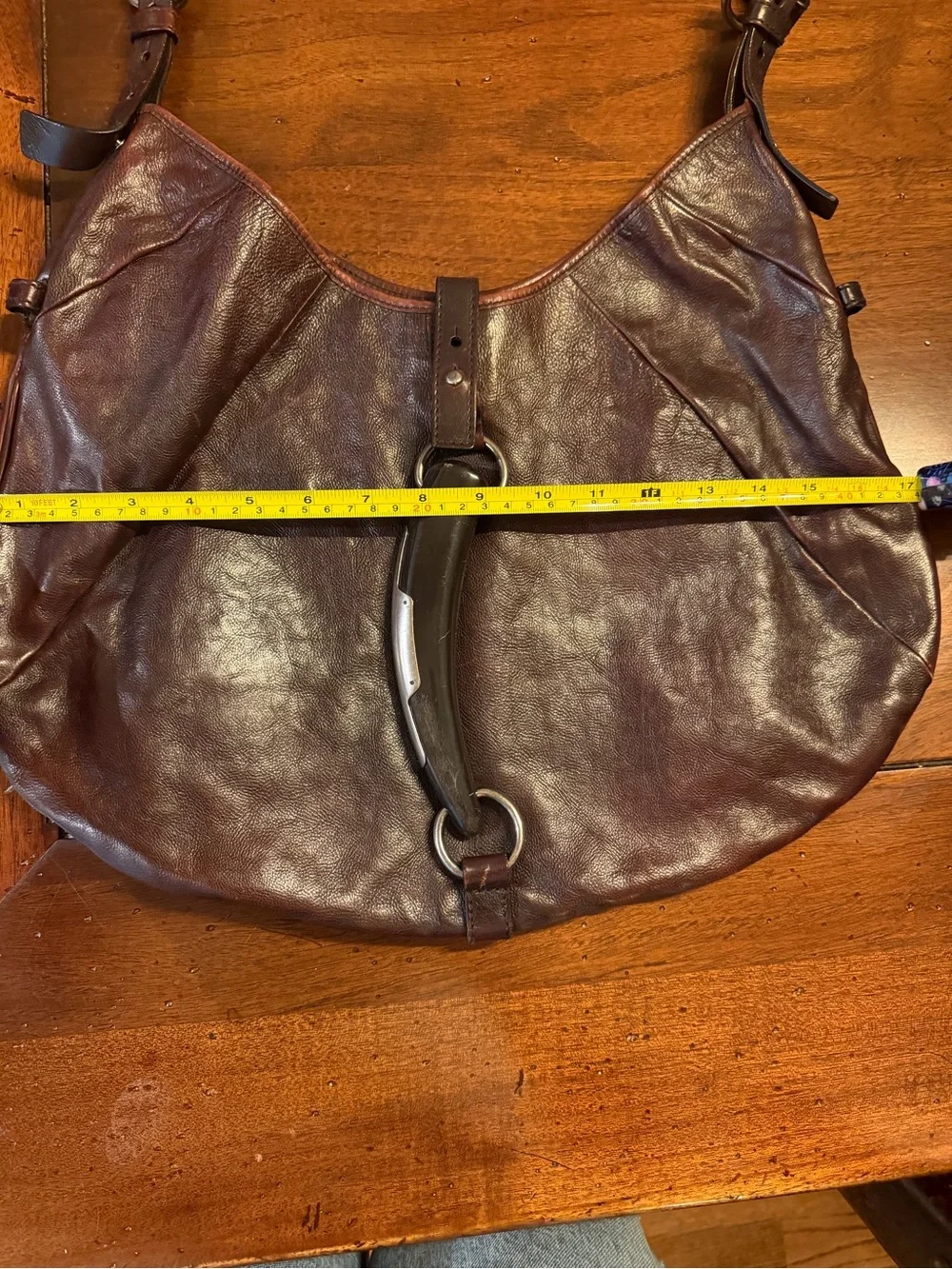 YSL Yves Saint Laurent Mombasa Horn Handbag by Tom Ford (vintage 2001)